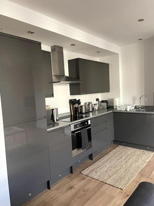 Abergavenny Center 2-Bed Flat Exterior foto